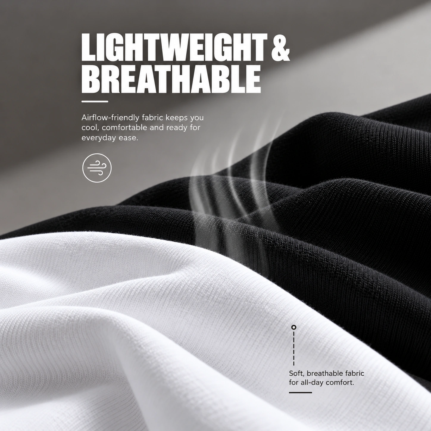 Lightweight and breathable fabric