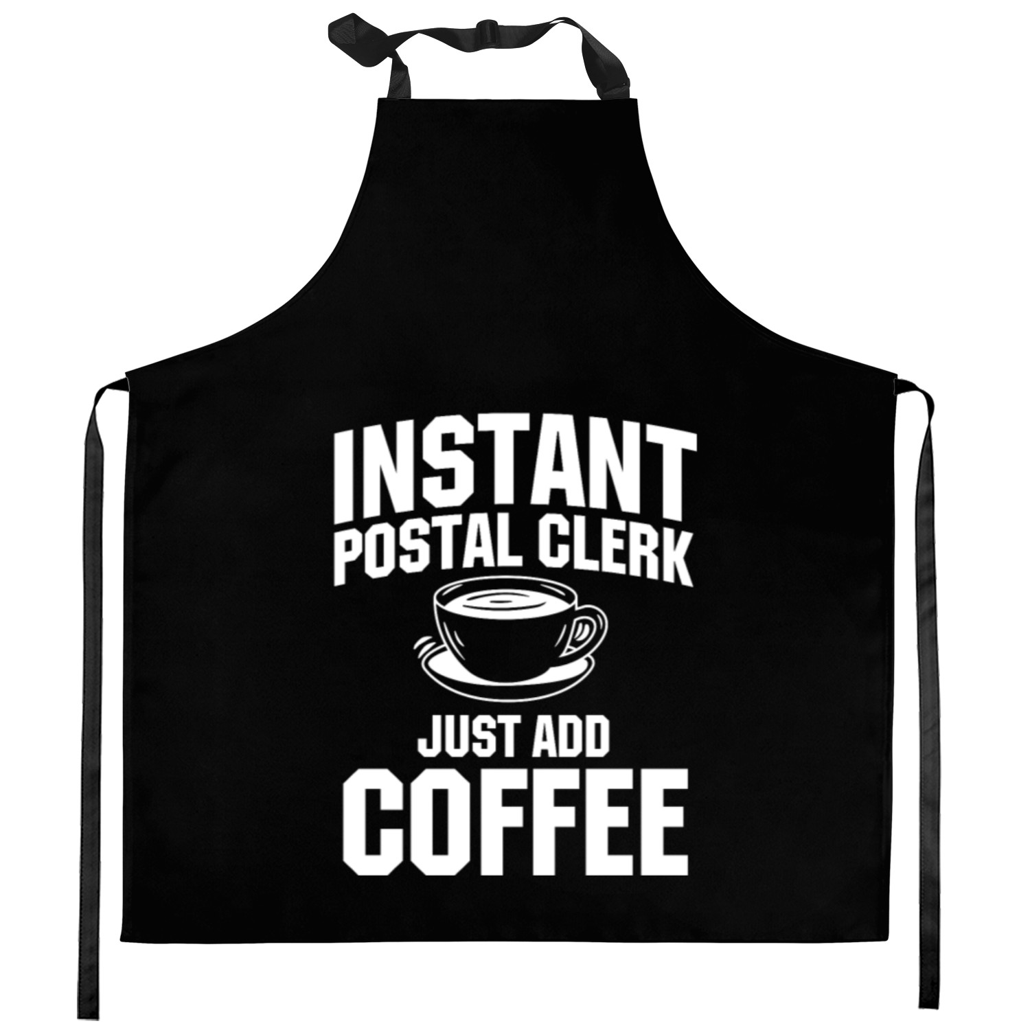 Funny Postal Clerk Costume Kitchen Aprons