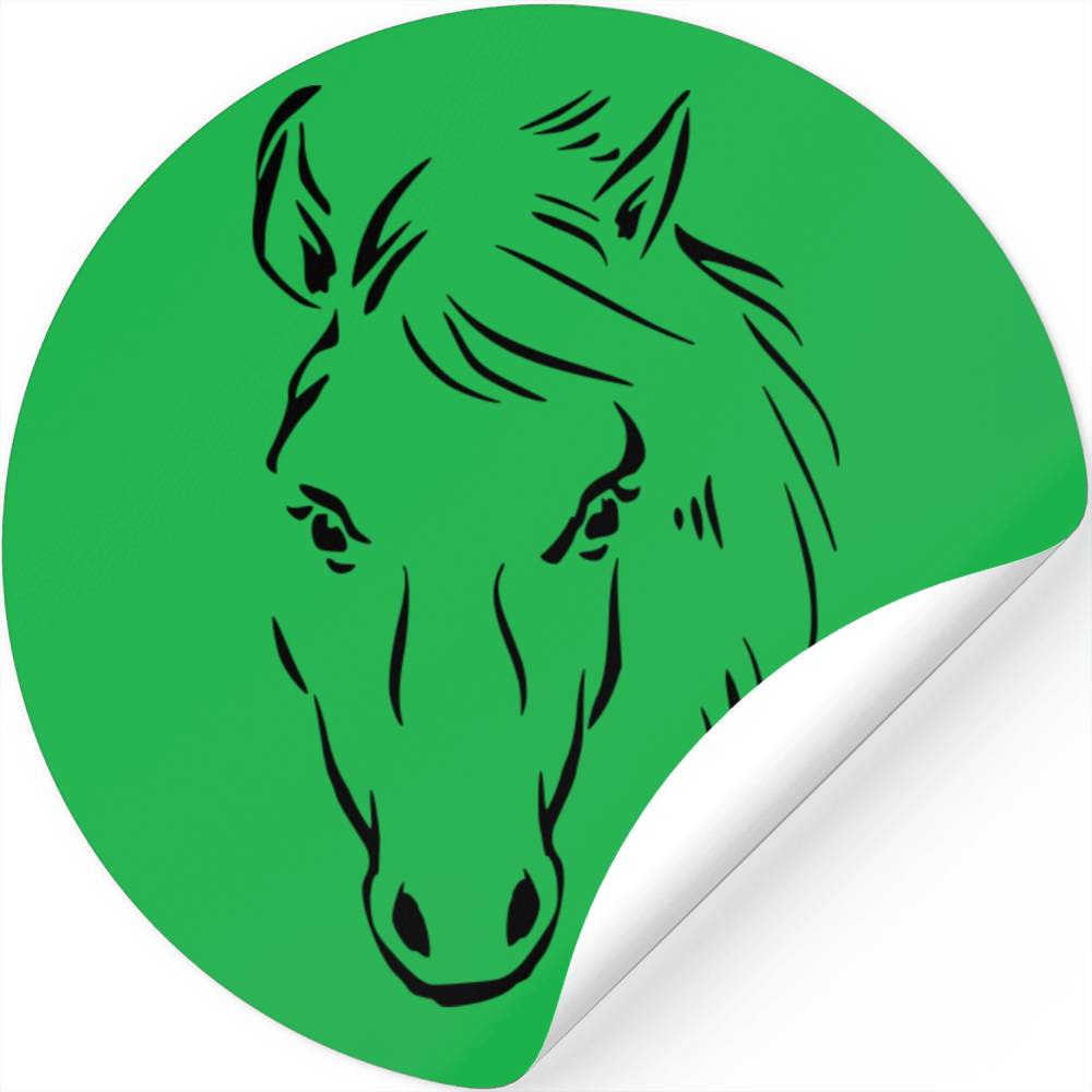 Horse Drawing Stickers