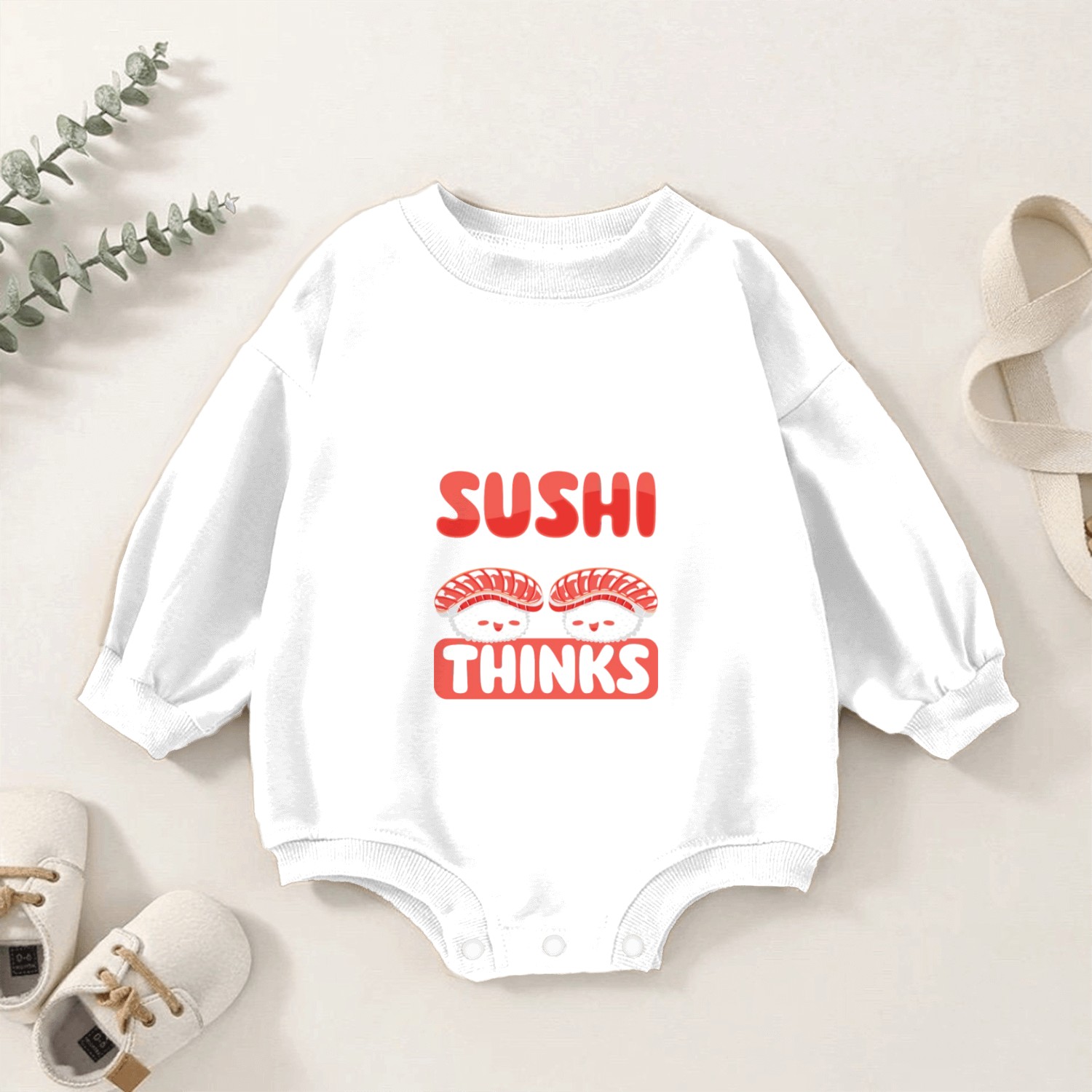 Japanese Nigiri Baby Romper Sweatshirts
