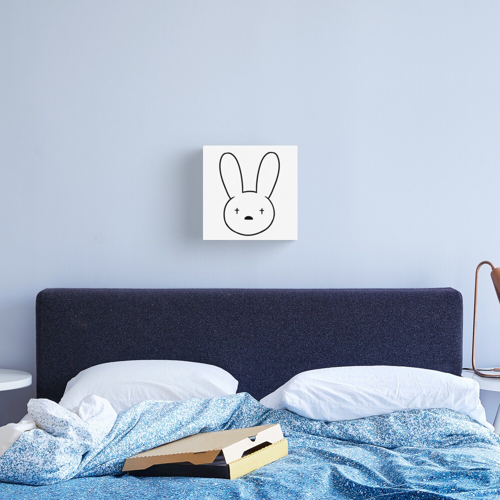 Bad Bunny Baby Canvas - Bad Bunny merch
