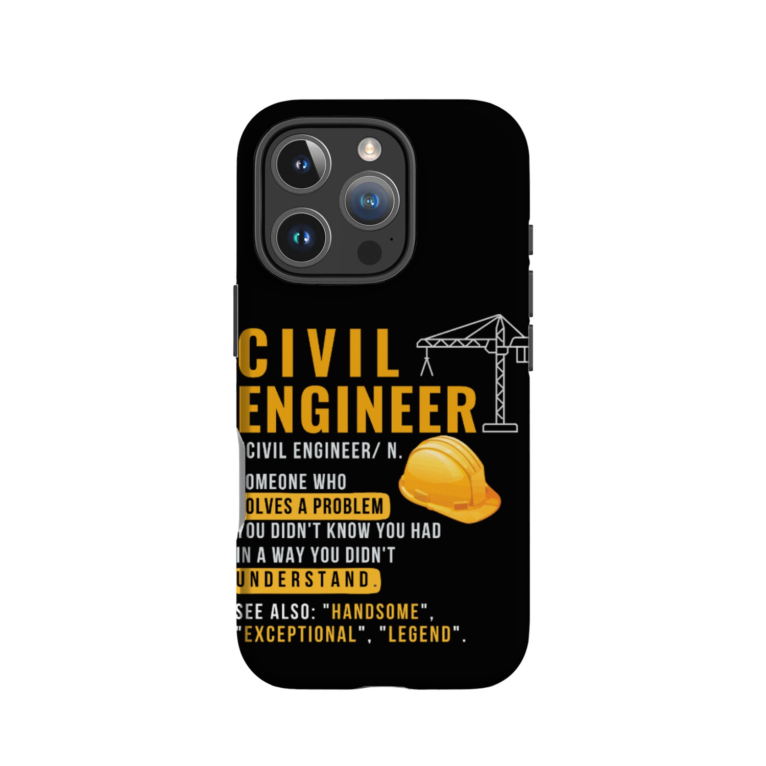 Civil Engineer IPhone Cases