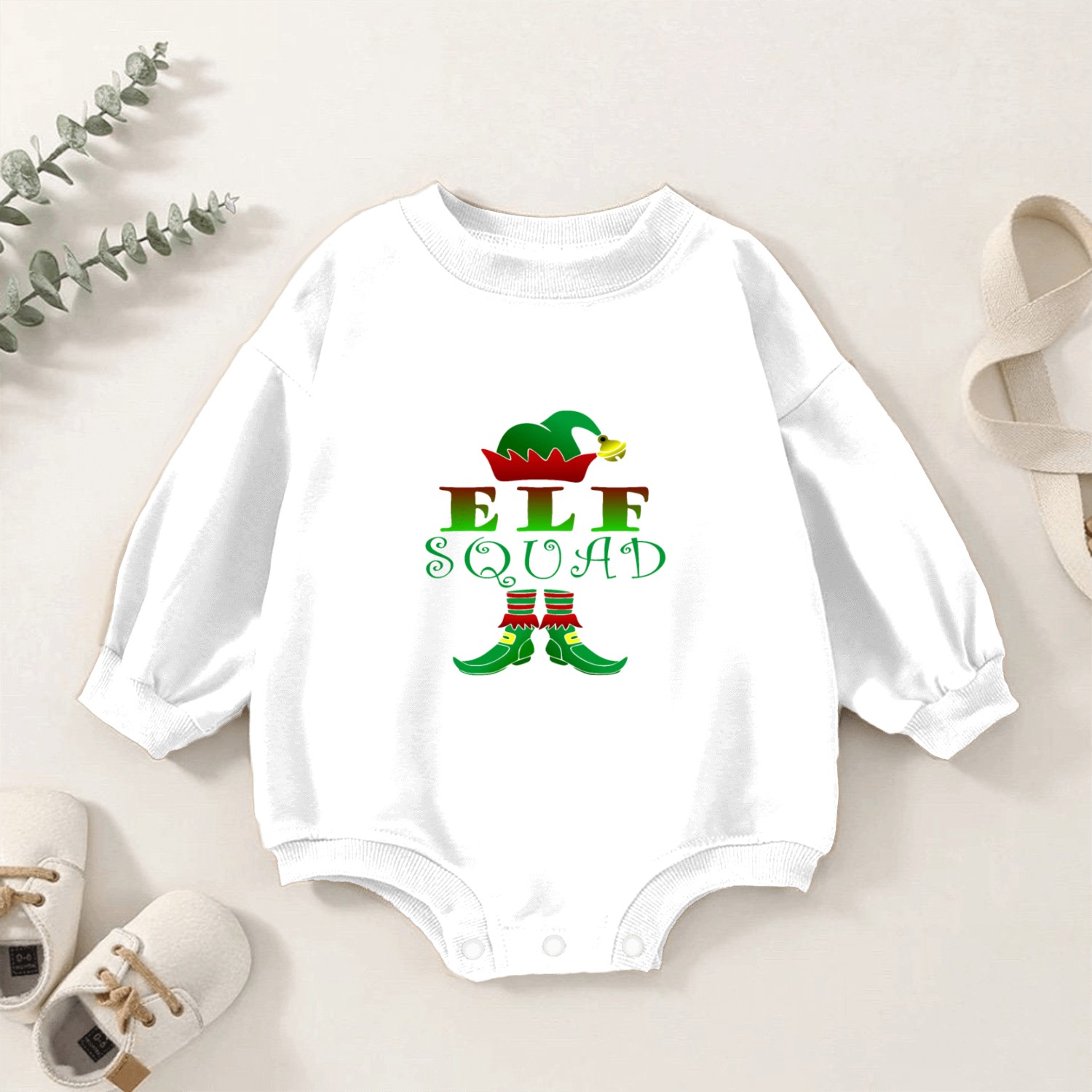25 years elves birthday fantasy Baby Romper Sweatshirts