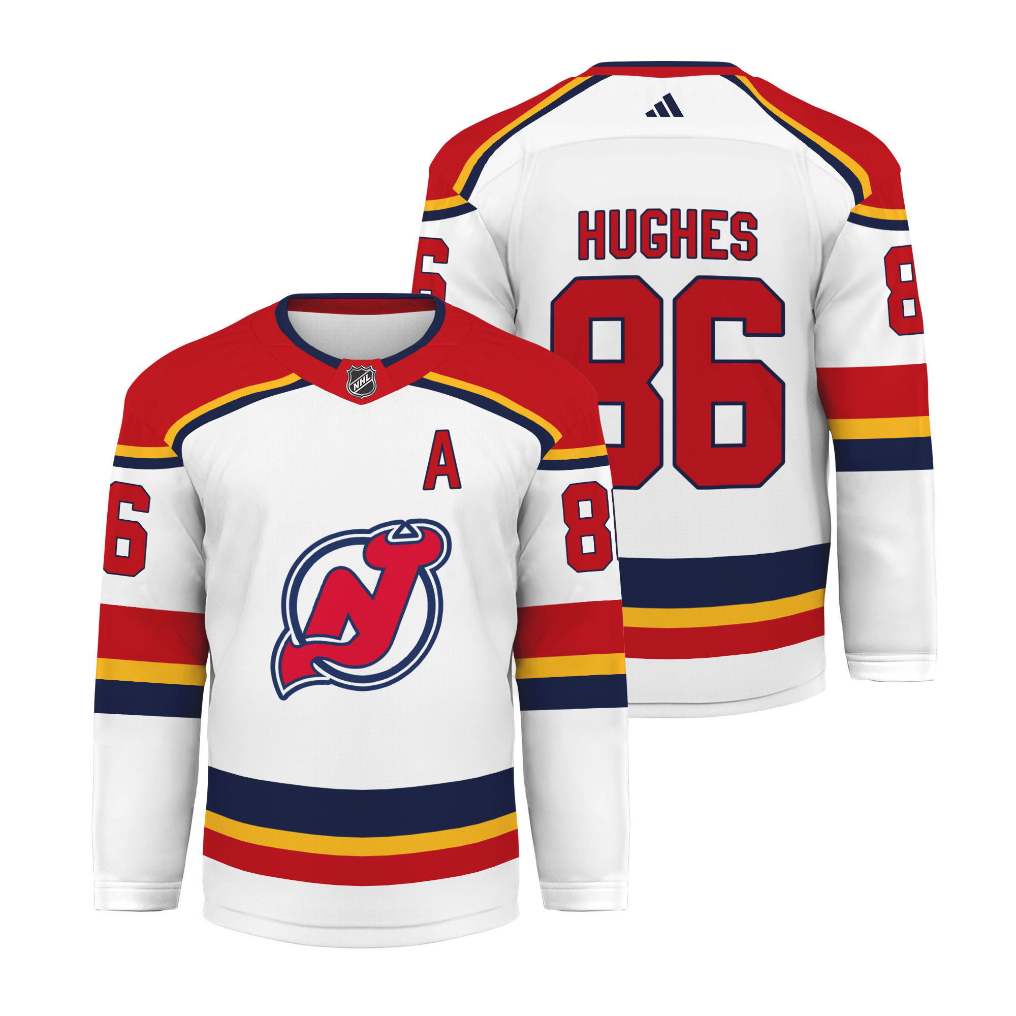 Jack Hughes 2025 Jersey – Hockey Style T-Shirt