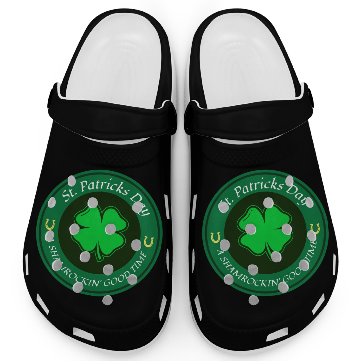 St. Patricks Day A Shamrockin' Good Time Clogs