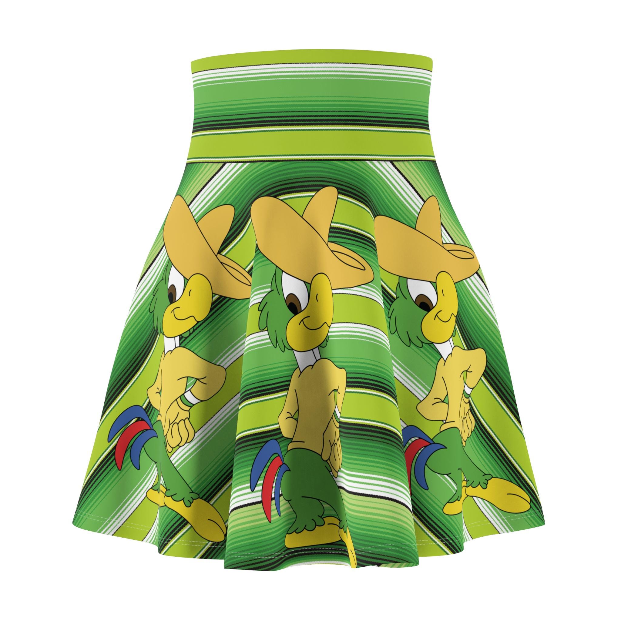 Jose Three Caballeros Women's Skater Skirt