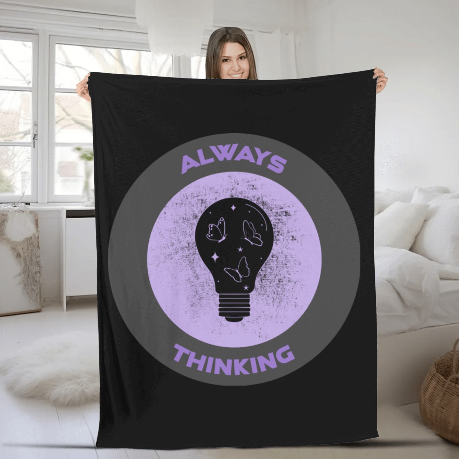 Always Thinking Fleece Blankets