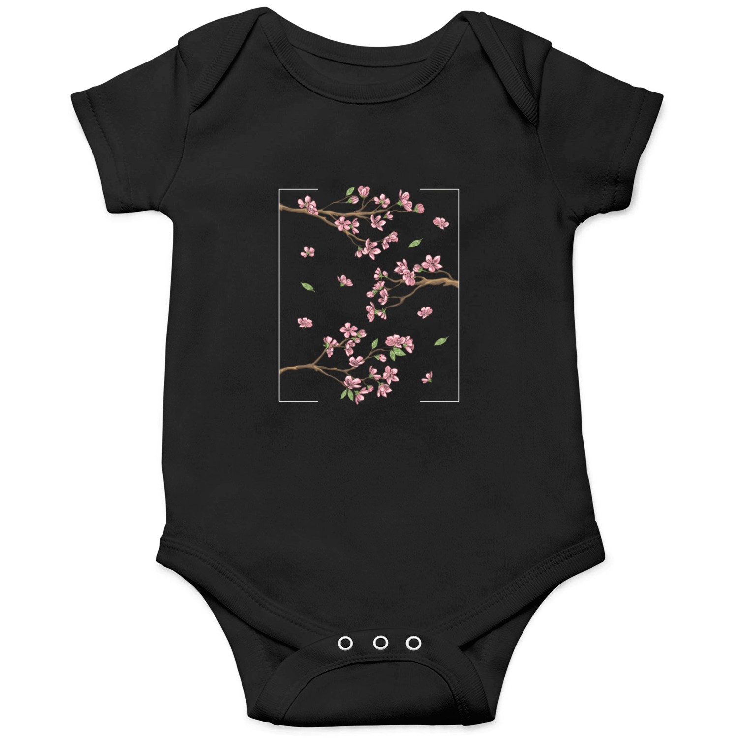 Aesthetic Japanese Style Cherry Blossom Tree Onesies