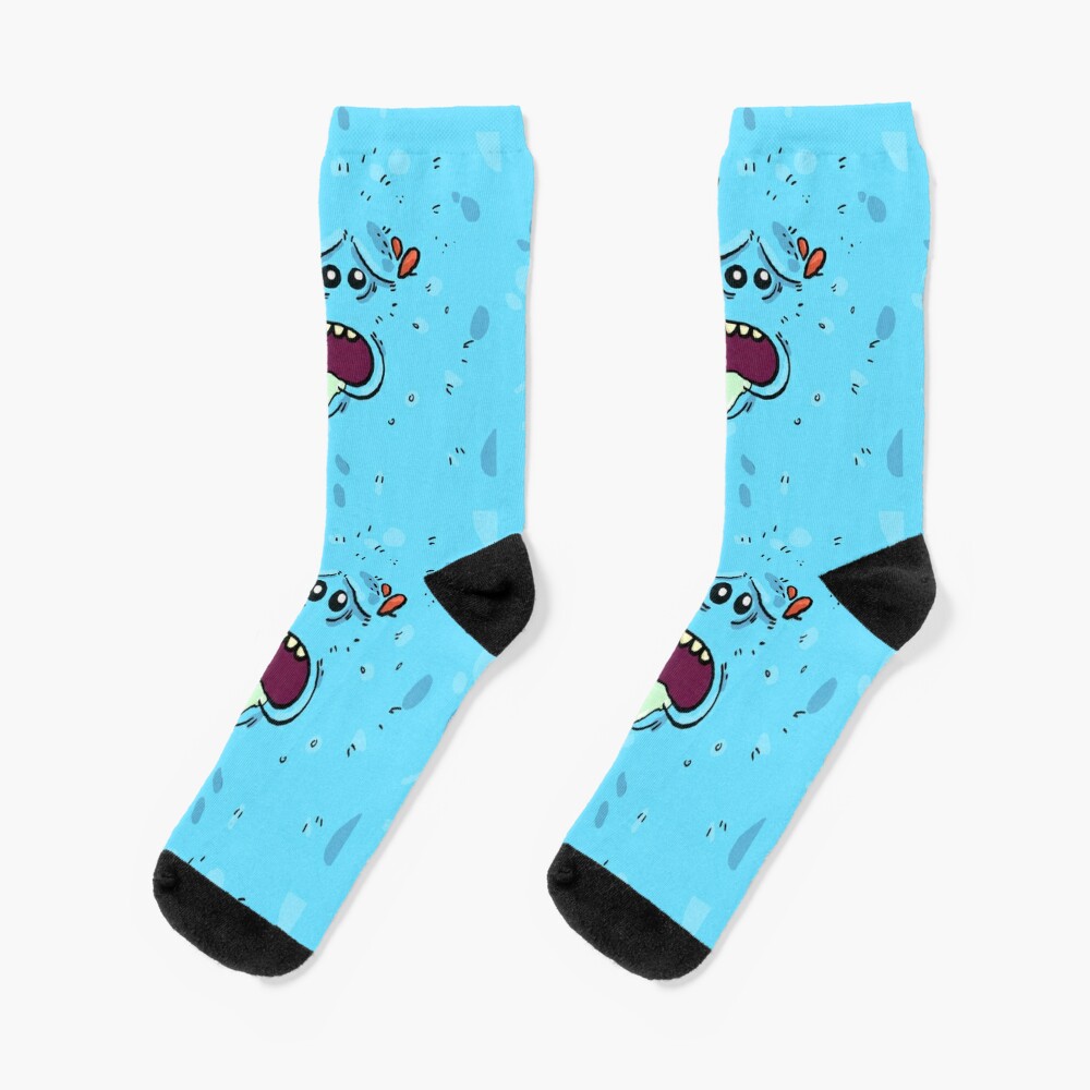 Rick and Rickandmorty Mr Meeseeks Full Face Socks