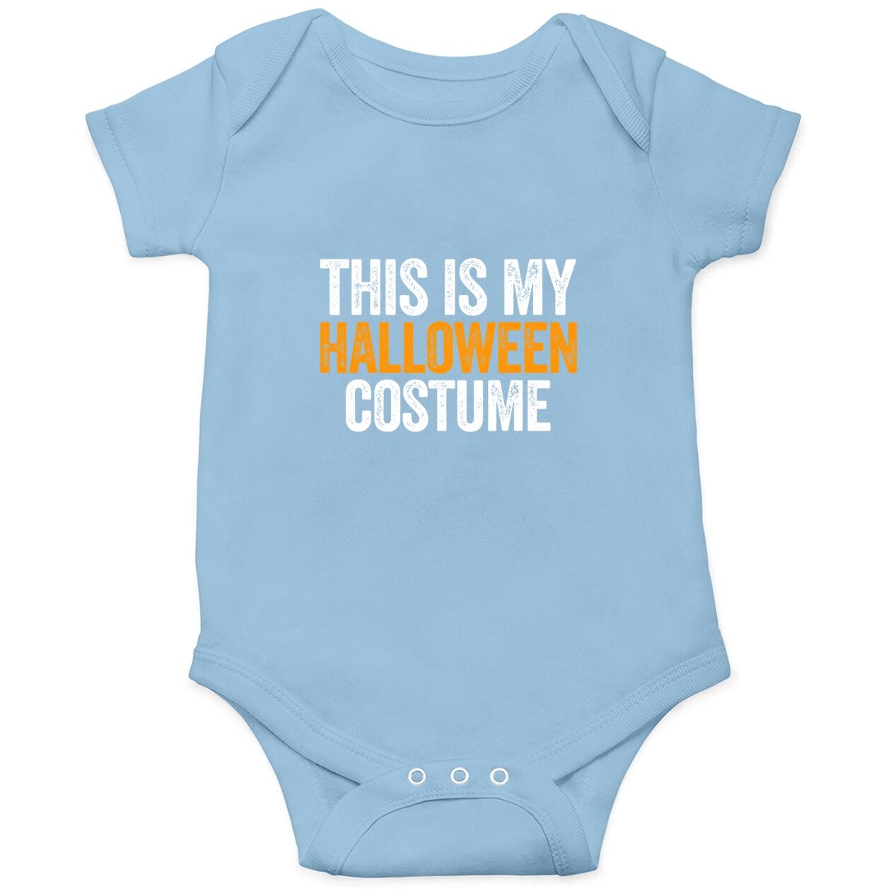 Vintage This Is My Halloween Costume Apparel Retro Baby Bodysuit