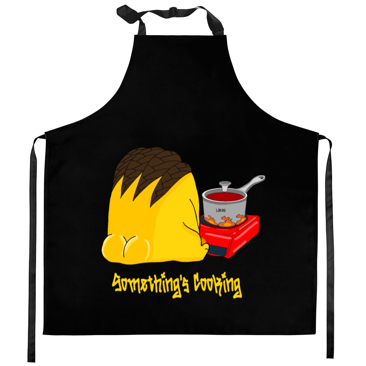 somethings cooking Kitchen Aprons