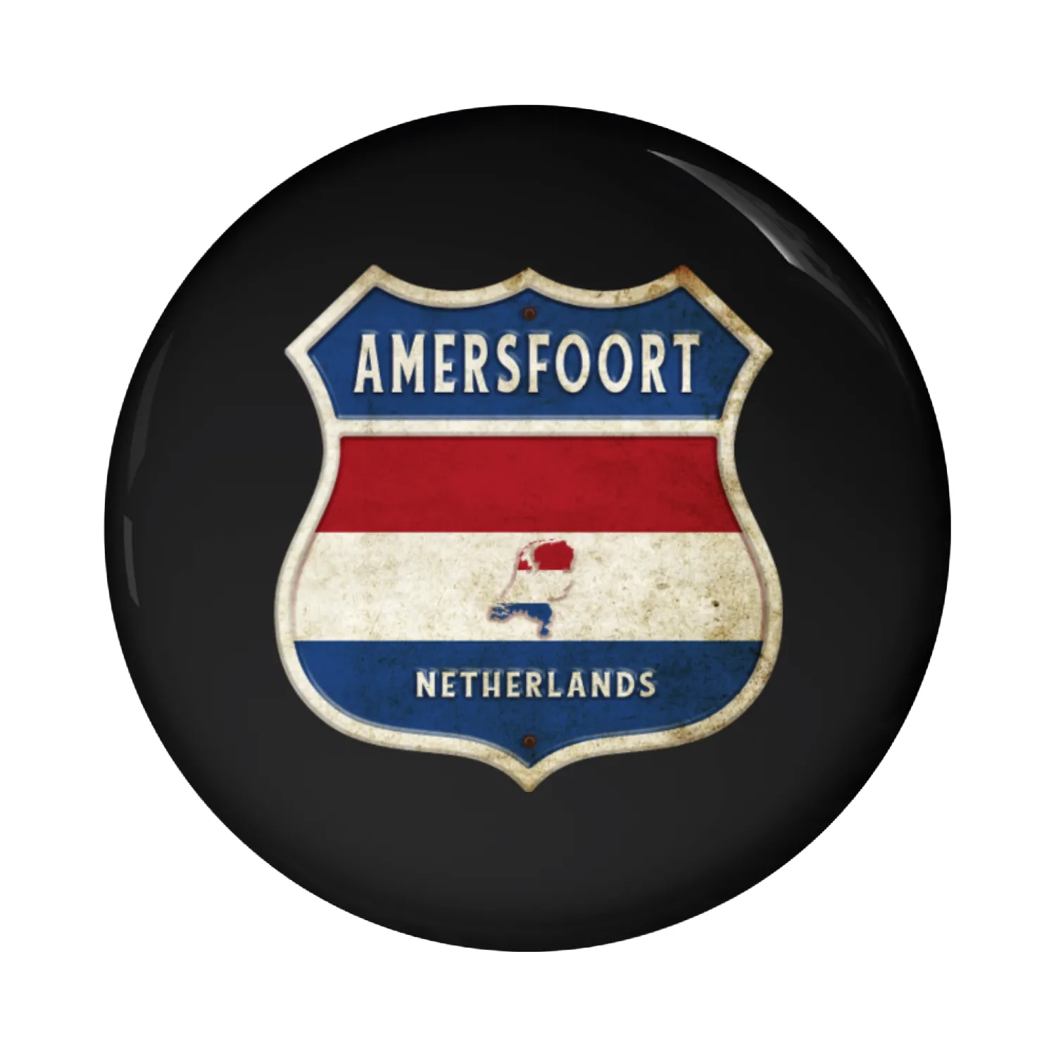 Amersfoort Netherlands coat of arms design Pin Buttons