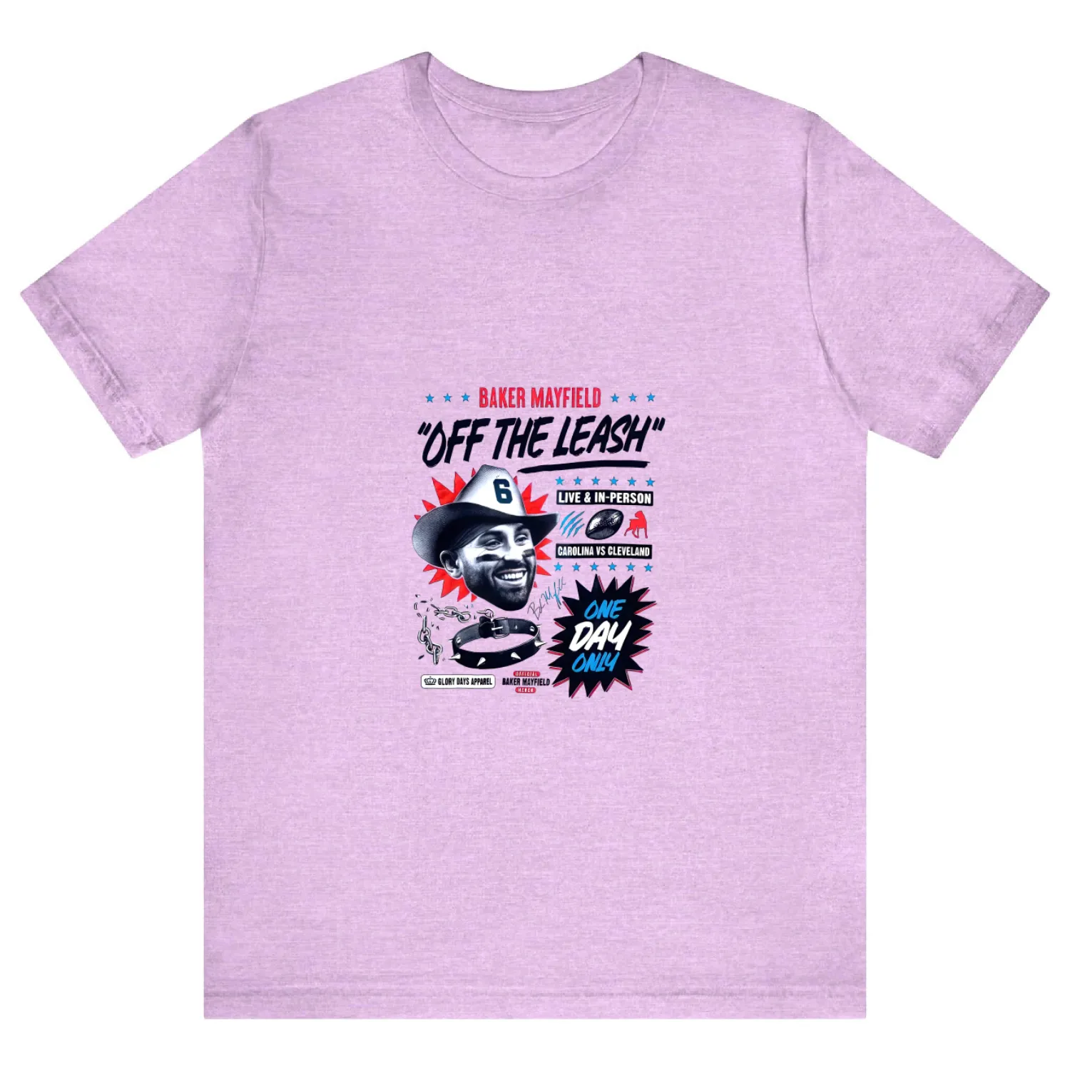 Baker Mayfield Shirt, Glory Days Shirt, Baker Mayfield Off The Leash Shirt