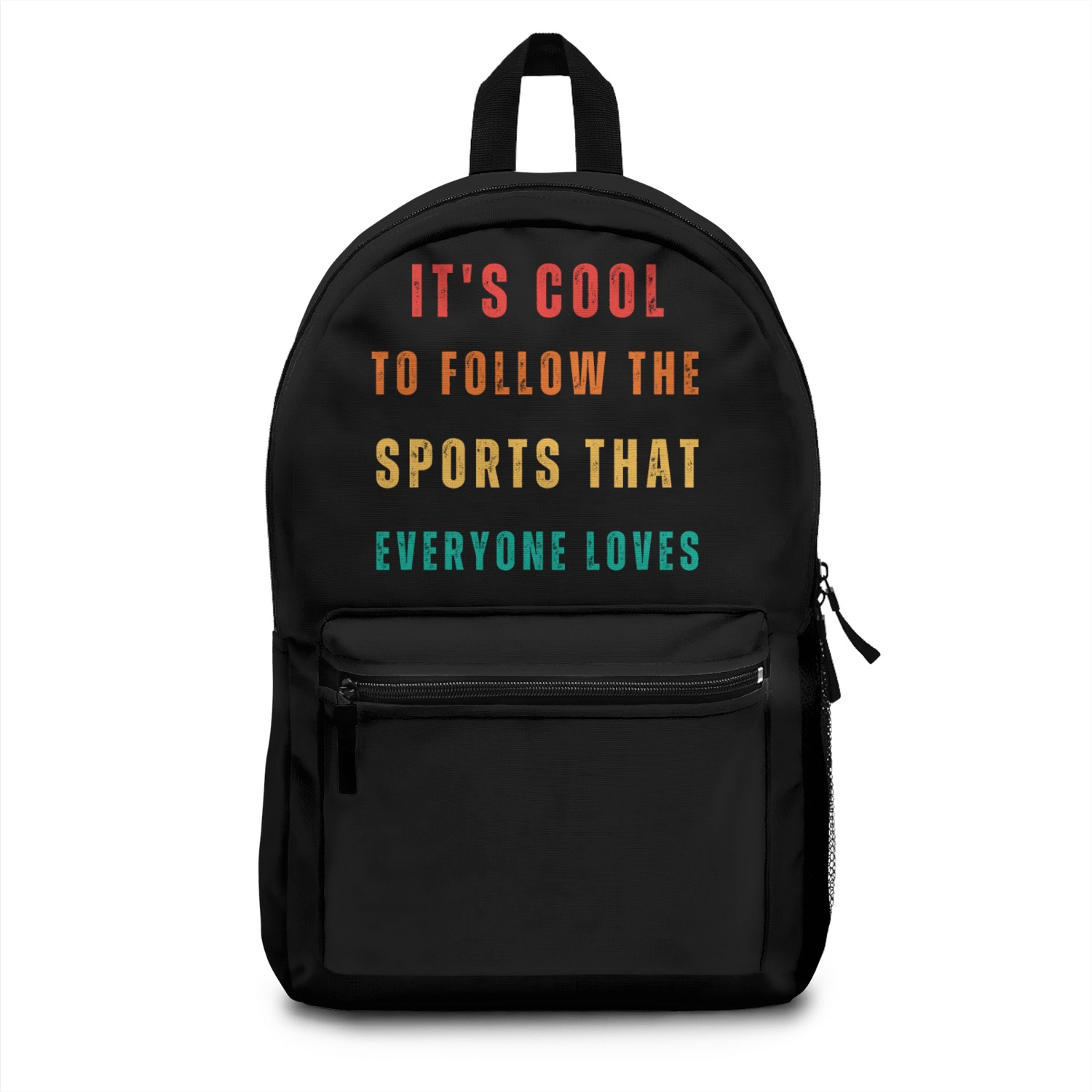 It's COOL TO FOLLOW THE SPORTS THAT EVERYONE LOVES Backpacks