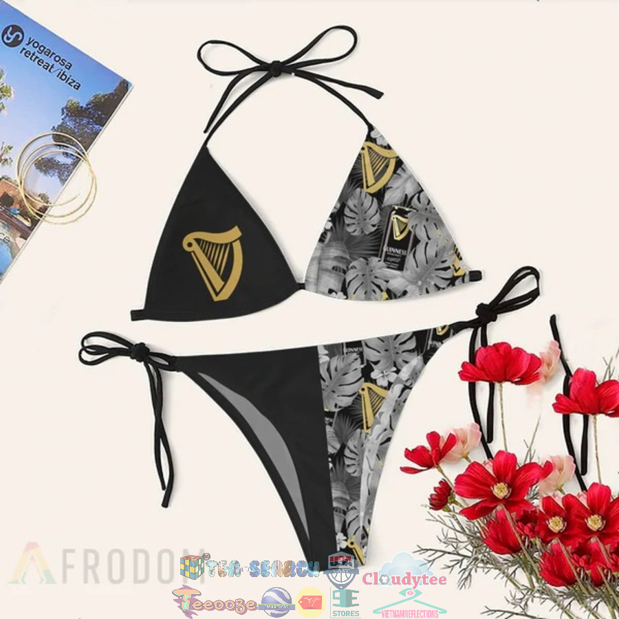 Women's Guinness Beer Tropical Sling Bikini Set Swimsuit