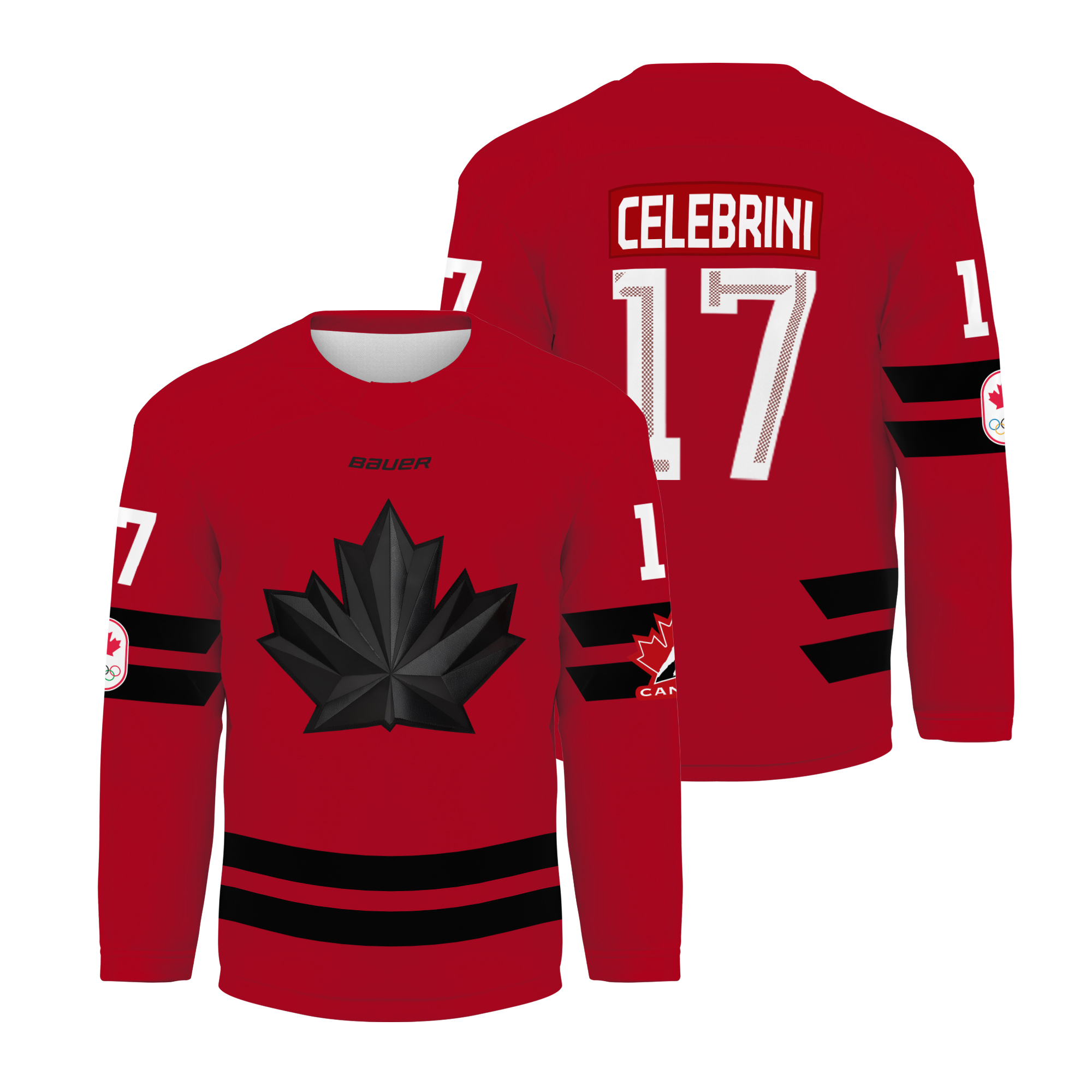 Macklin Celebrini Team Canada Men's Hockey Jersey