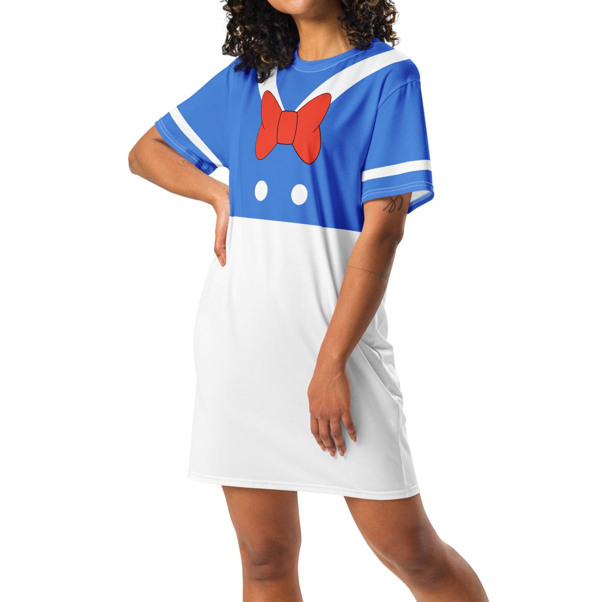 Donald Costume T-shirt Dress | Halloween | Cosplay | Women's Clothing
