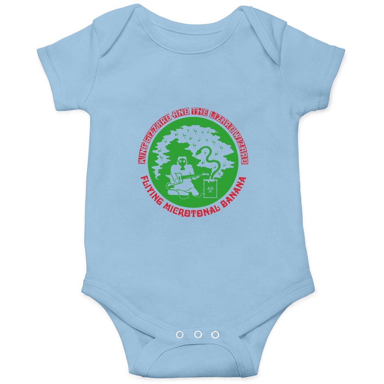 King Gizzard The Lizard Gift Wizard Baby Bodysuit