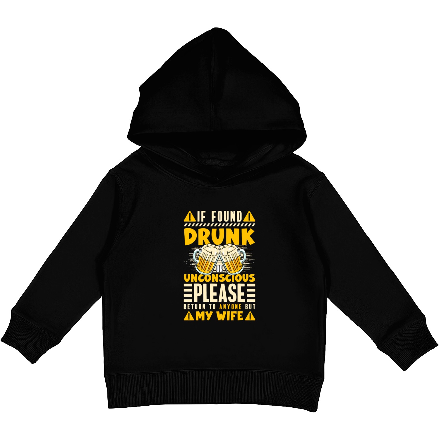 Beer Drinker Drinker Kids Pullover Hoodies