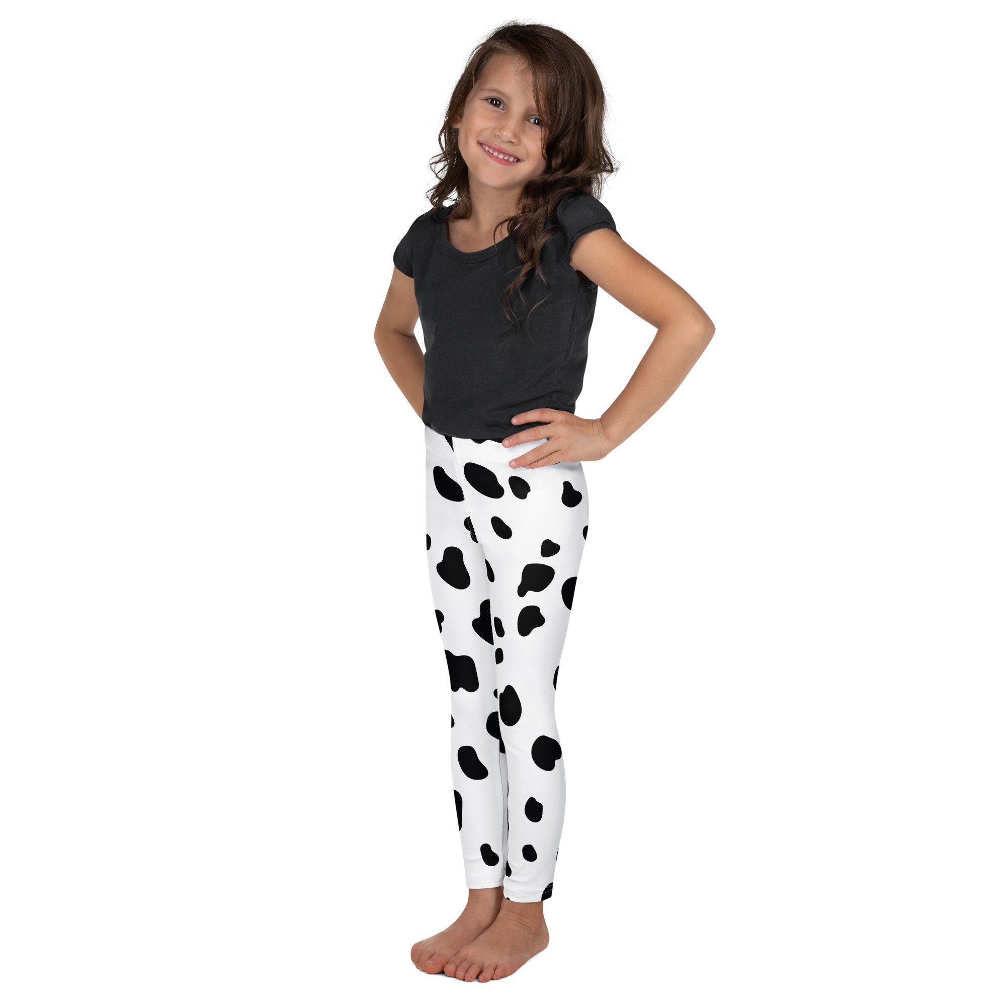 Dalmatian Dog Kids Yoga Leggings