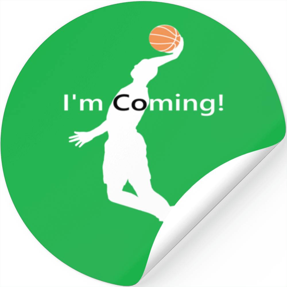 I'M COMING! Stickers