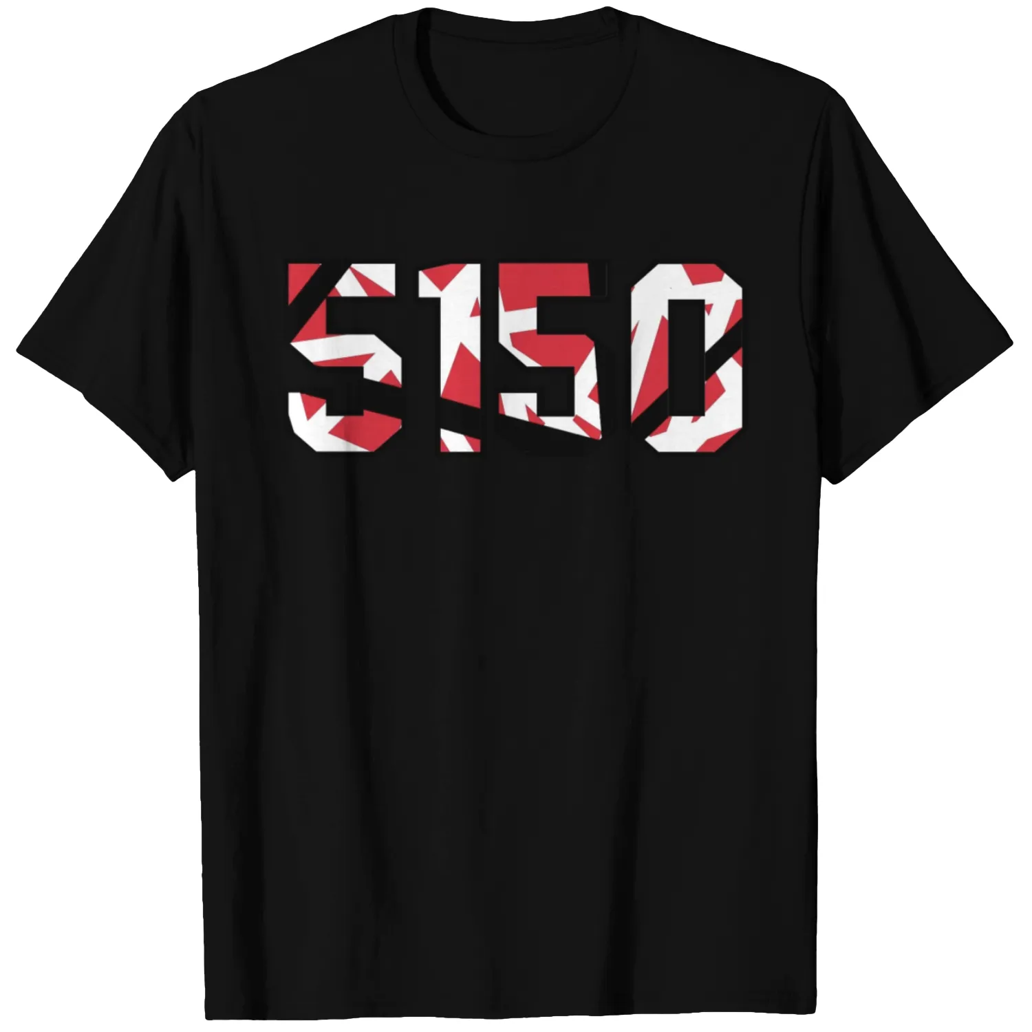 5150 E V H Guitar Inspired Illustration stars T Shirts