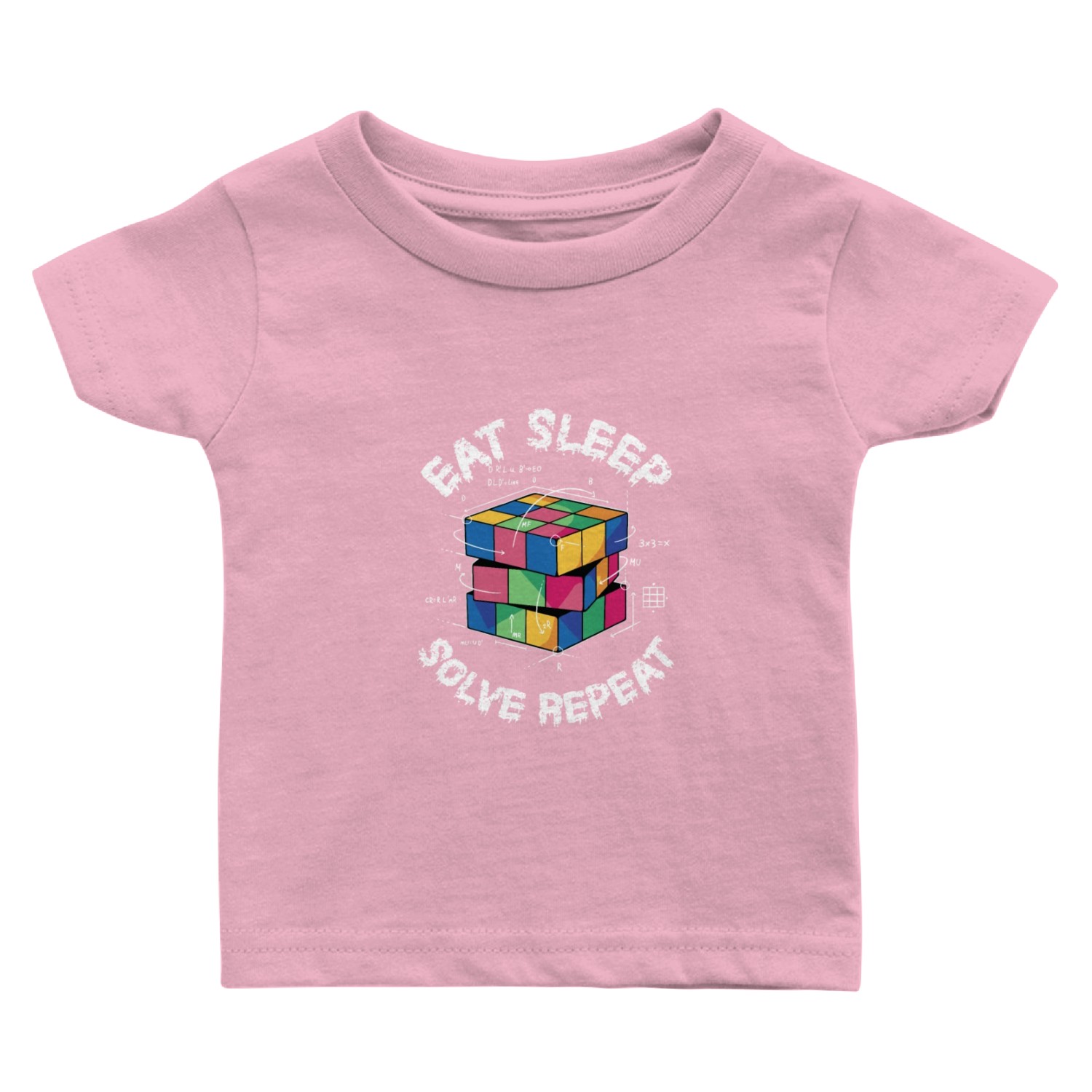 Eat Sleep Solve Repeat Baby T Shirts