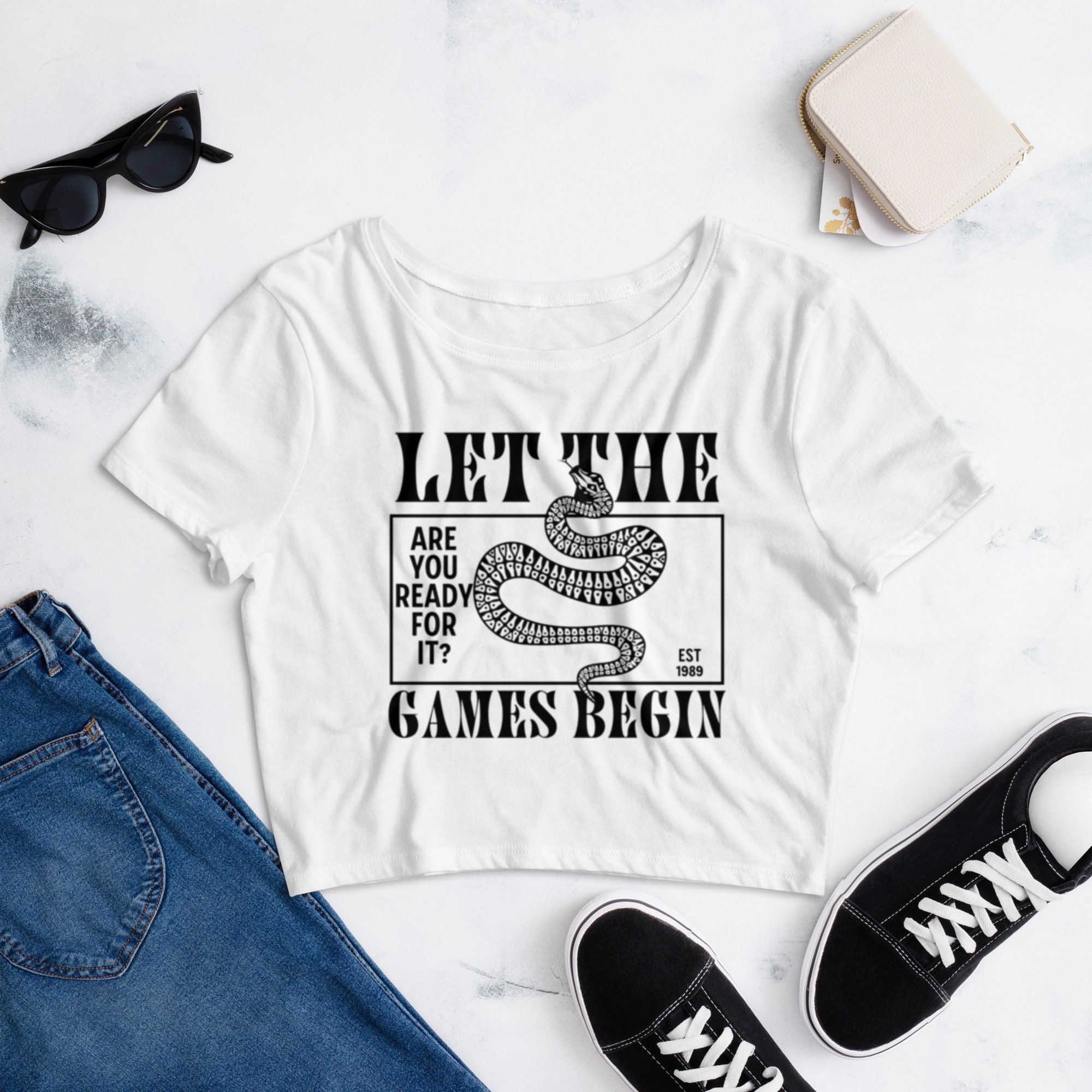 Ready for It? Crop Top (Thin Comfy Material)