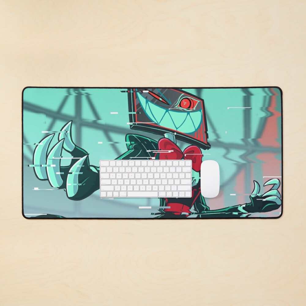 Vox Hazbin Hotel Desk Mat, Hazbin Hotel Decor