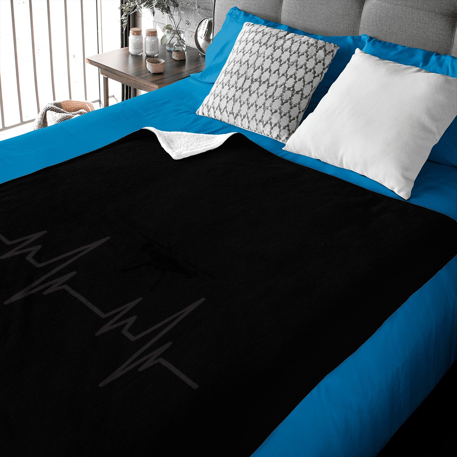 Drohnen Puls 2 Baby Blankets
