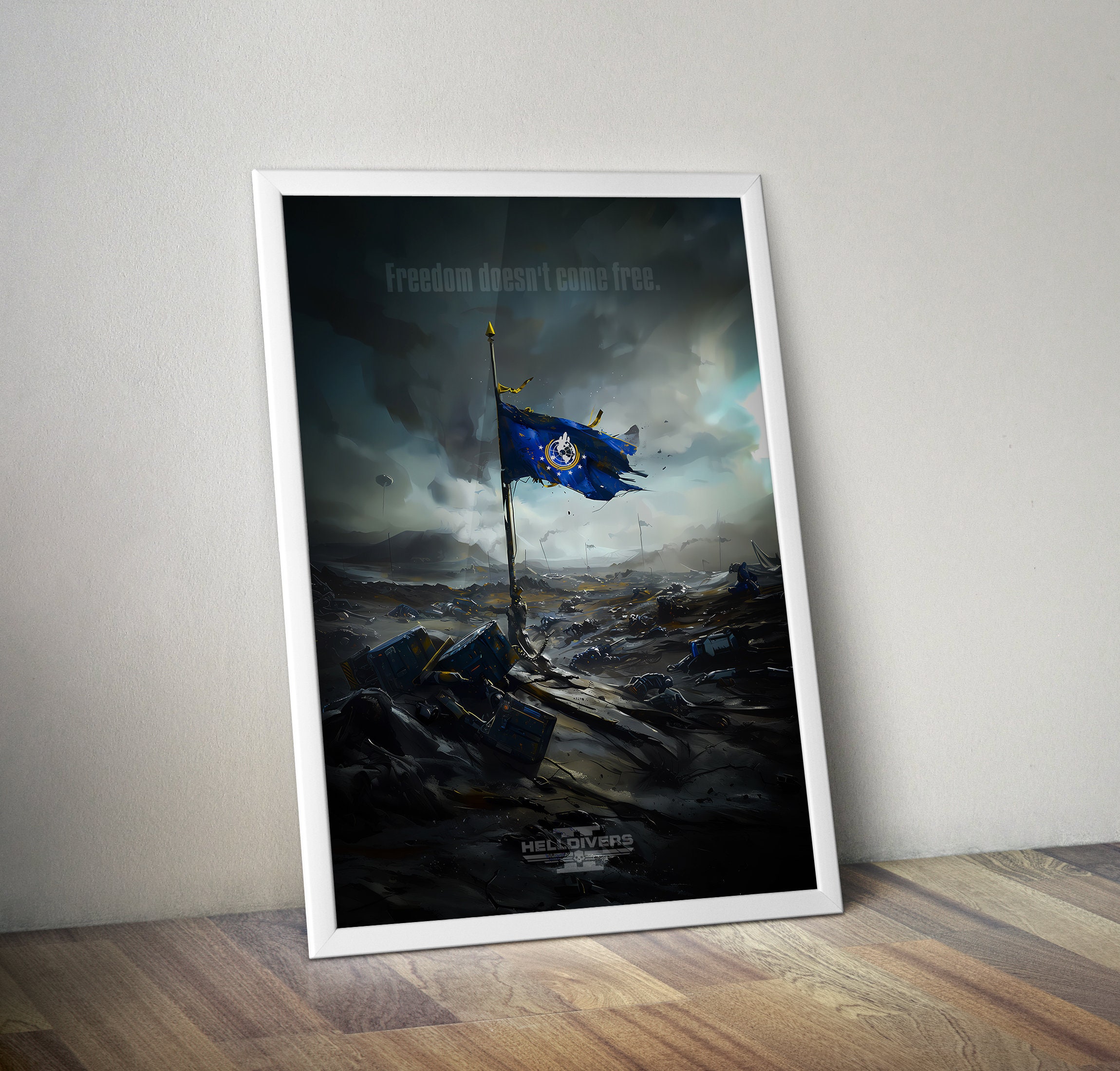 Helldivers 2 Artwork | Helldivers 2 Artwork | Helldivers 2 | Gaming Poster