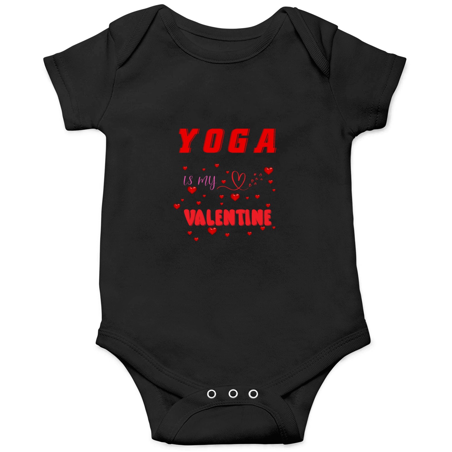 yoga is my valentine Onesies
