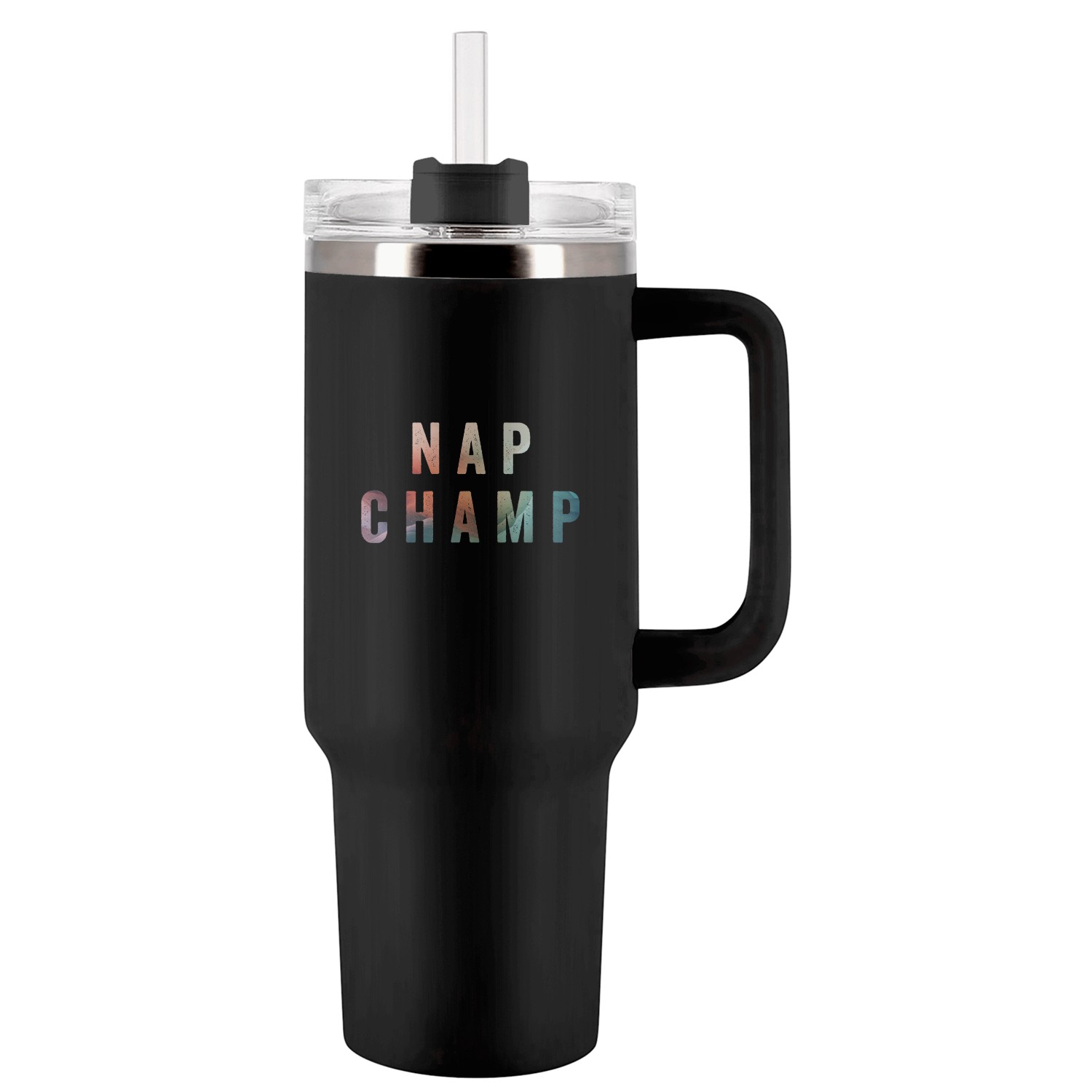 Nap Champ Tumblers 40 Oz With Handle
