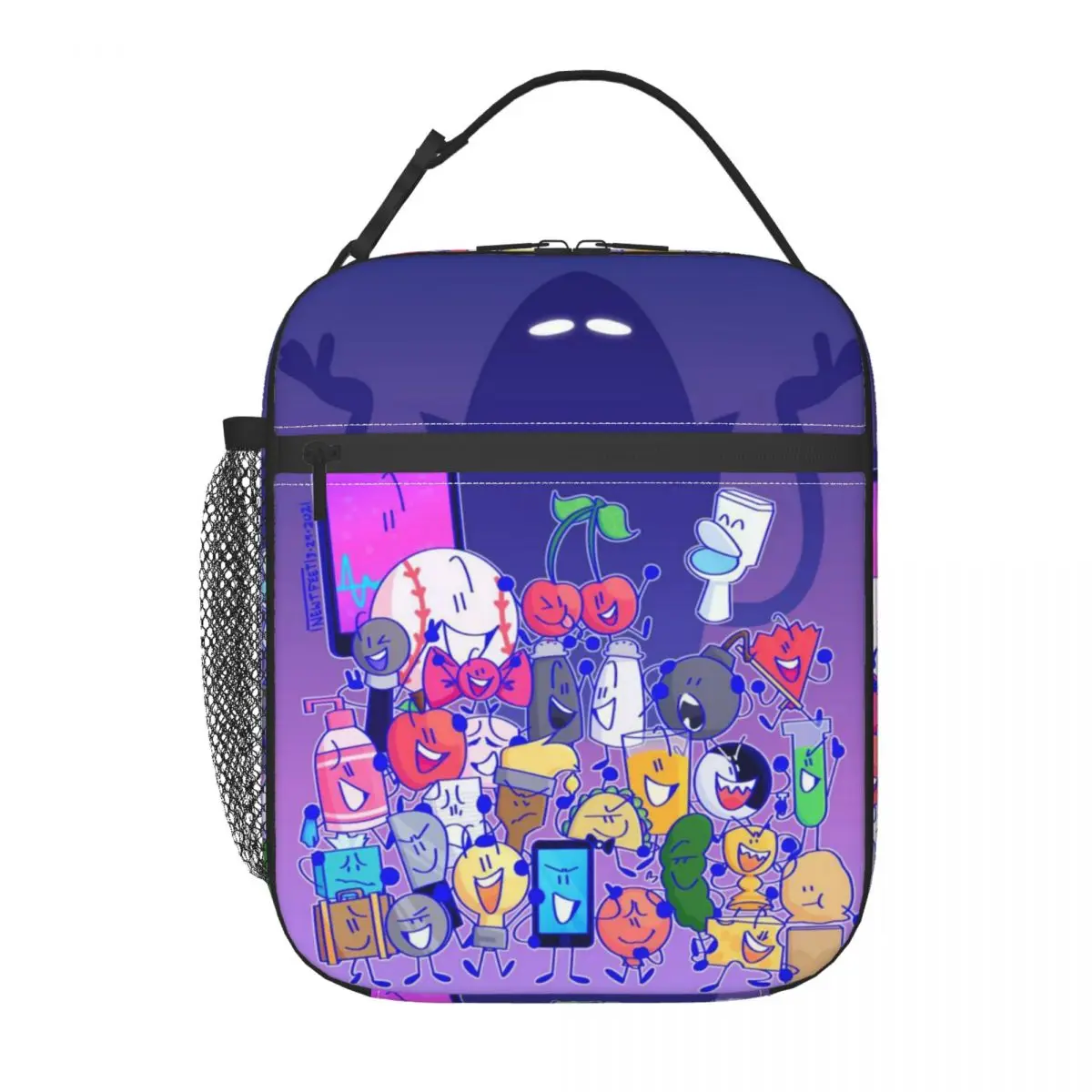 BFDI Battle For Dream Island Accessories Insulated Lunch Bag For Outdoor Food Container Portable Cooler Thermal Lunch Boxes