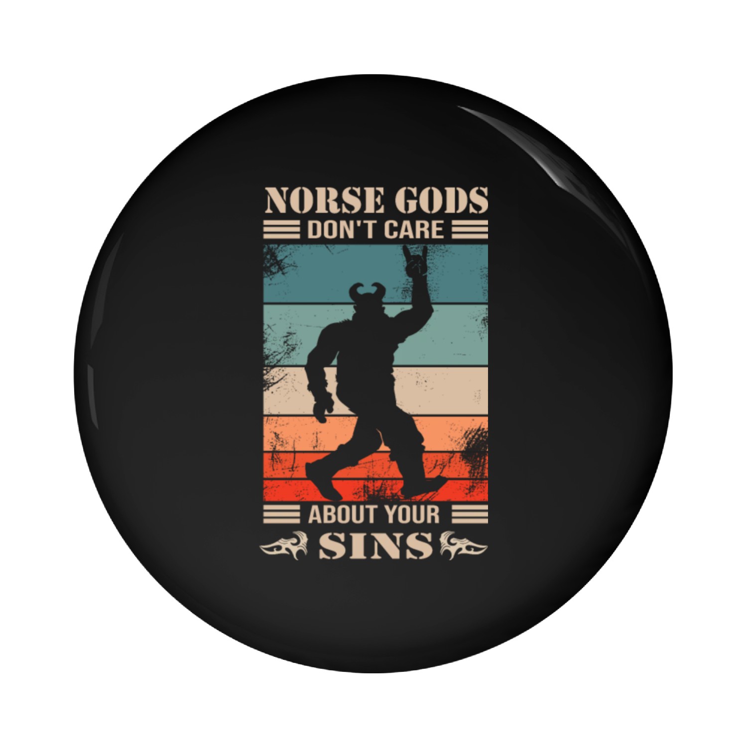 Norsemythology Pin Buttons