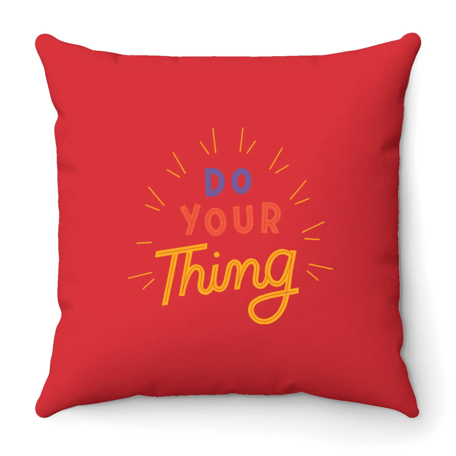 Do your thing Throw Pillows
