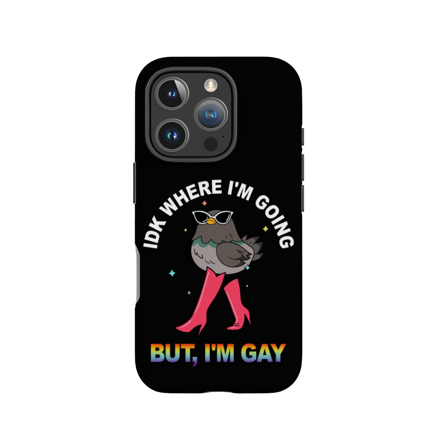 IDK WHERE I'M GOING BUT, I'M GAY IPhone Cases