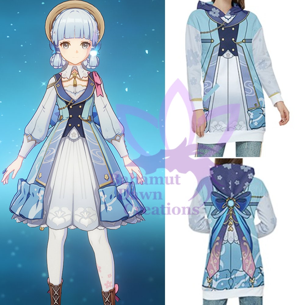 Ayaka Springbloom Missive Dress Genshin Impact Ayaka cosplay Dress Genshin Ayaka dress