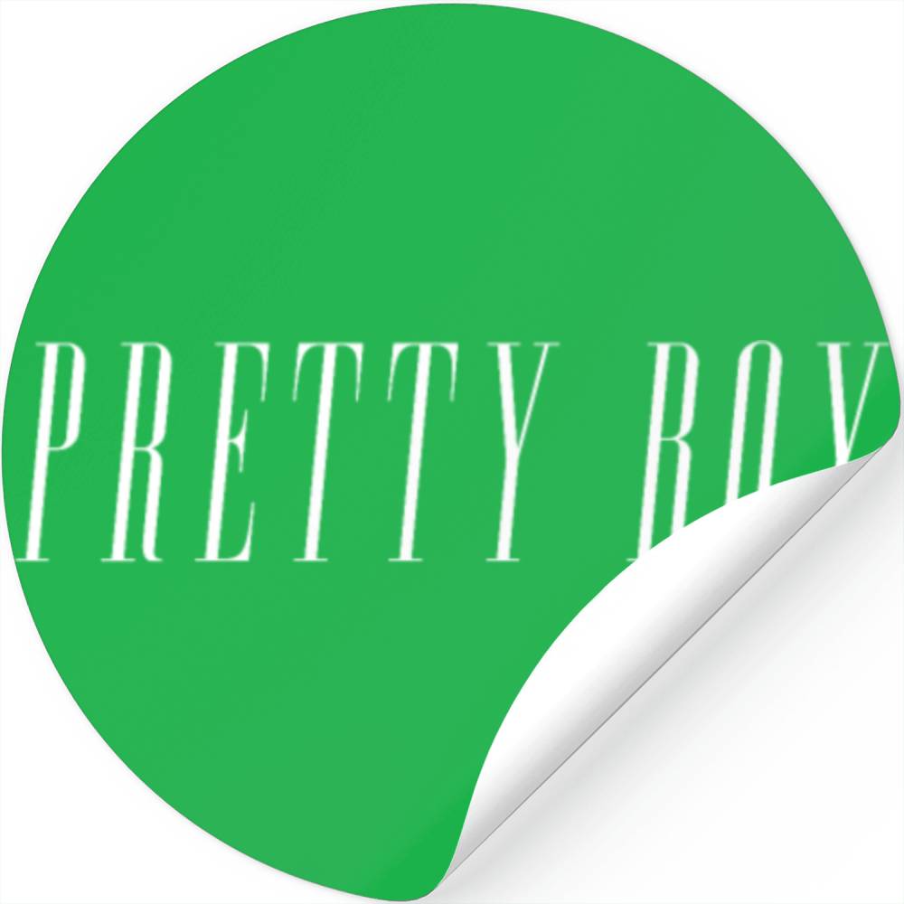 Pretty boy clothing beautiful man nice looking man Stickers
