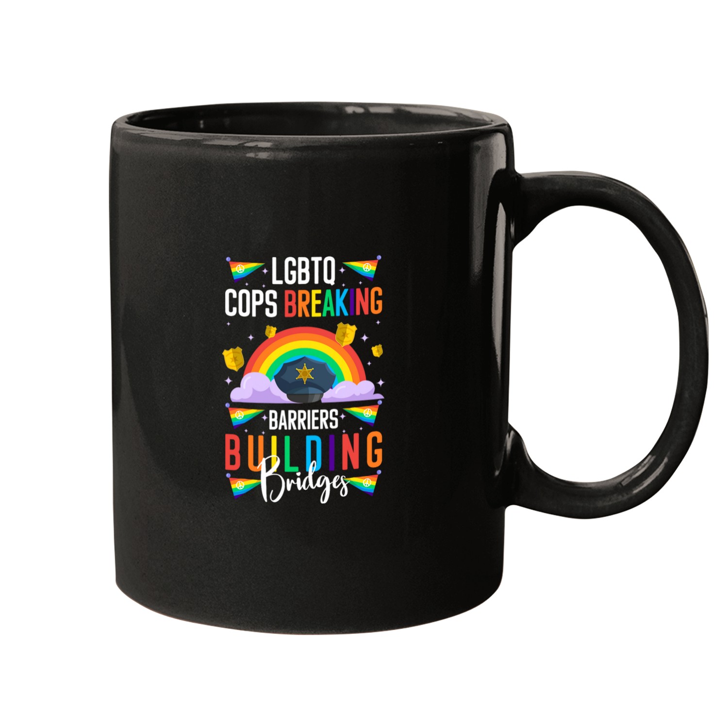 Police Job LGBT Cops Breaking Barriers Police Officer Mugs