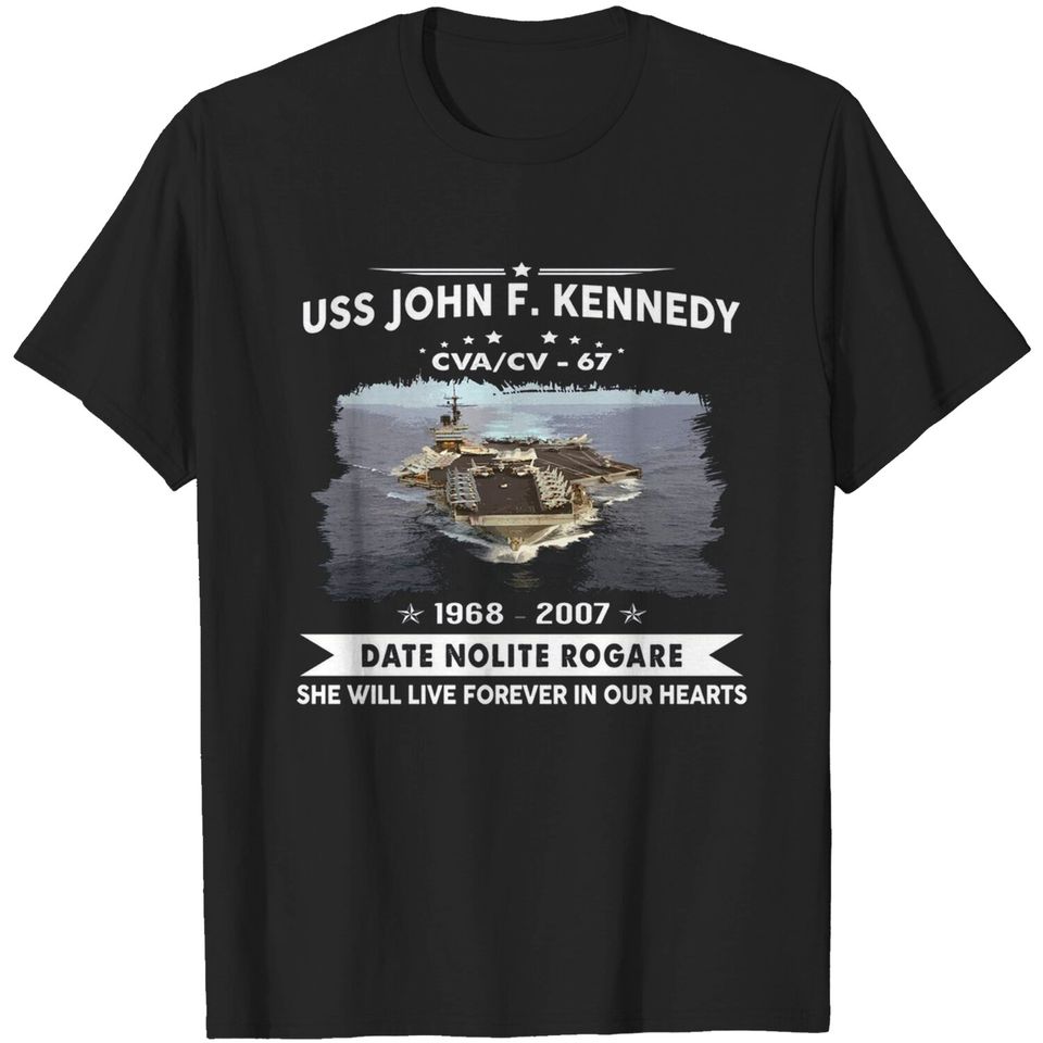 USS John F. Kennedy CVA CV-67 T Shirt
