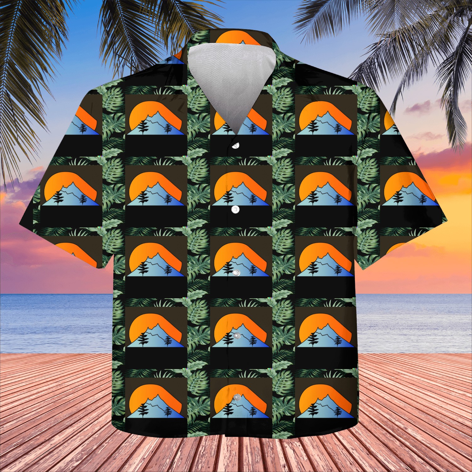Nature inspired Kids Hawaiians