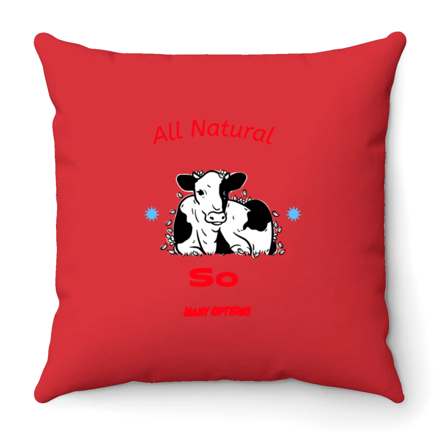 All Natural Throw Pillows