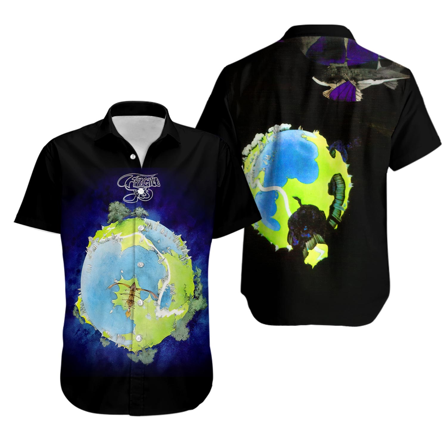 Yes English Rock Band Hawaiian Shirt, Music Lover Shirt