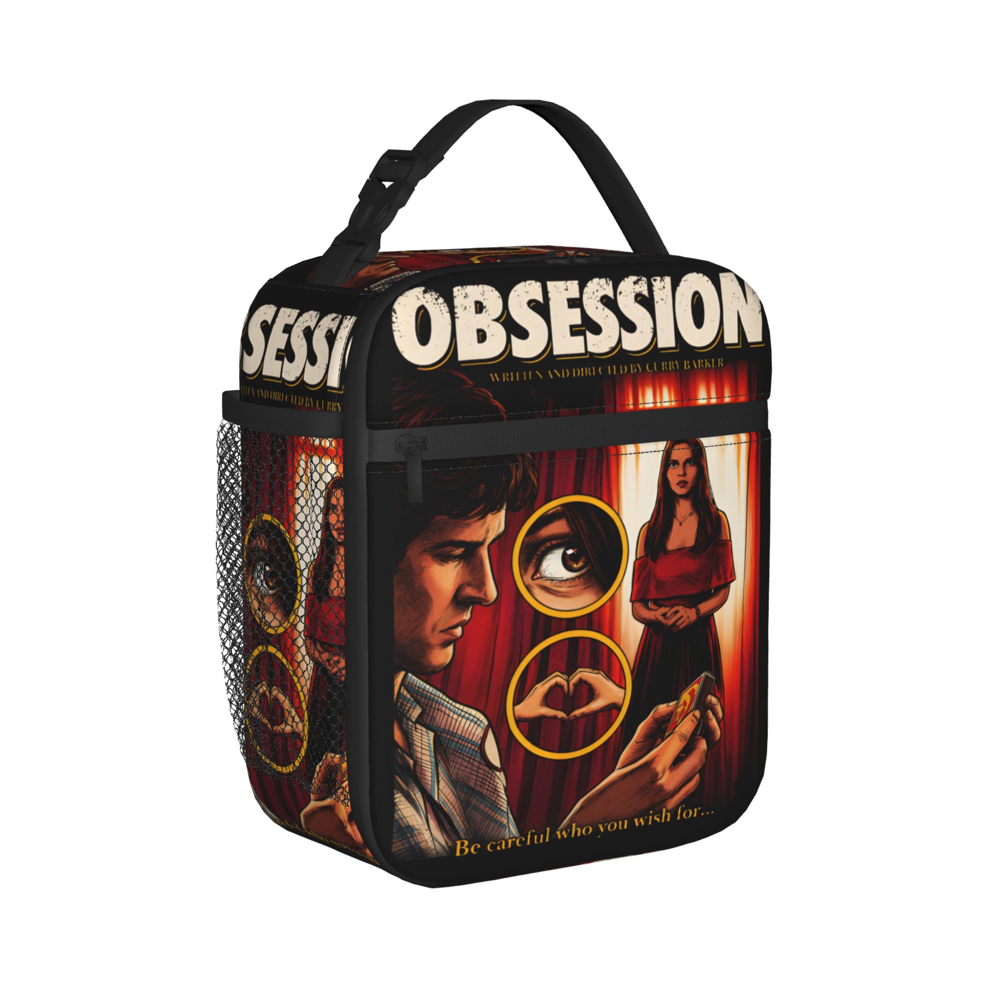 Obsession Movie 2026 Lunch Bag Leisure Lunch Box For Women Outdoor Picnic Convenient Cooler Bag Oxford Graphic Tote Food Bags
