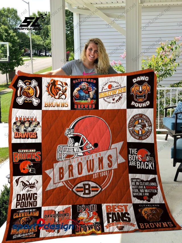 Cleveland Browns Blanket And Quilt Gift For Fans