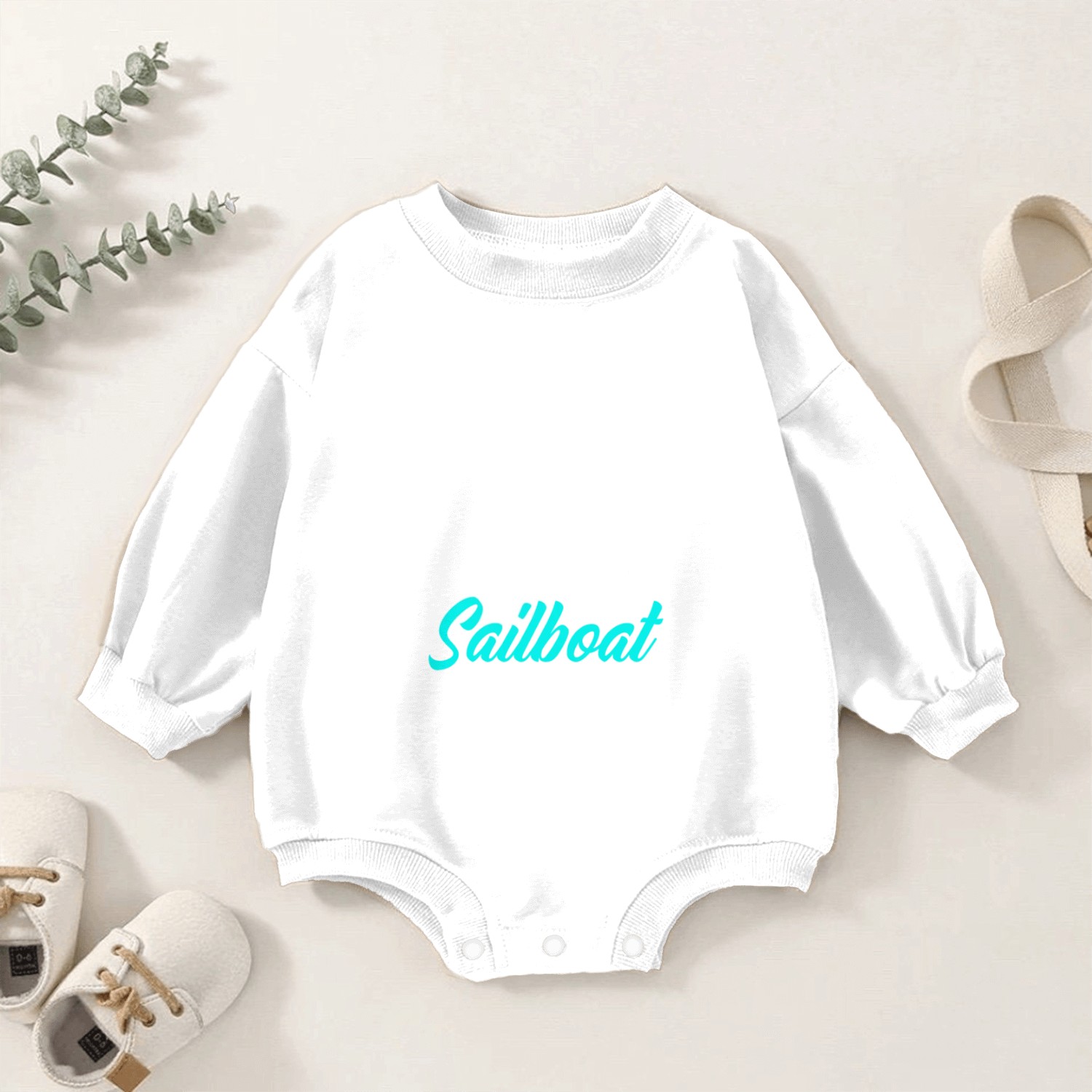 Sailor Sailing Sailboat Baby Romper Sweatshirts