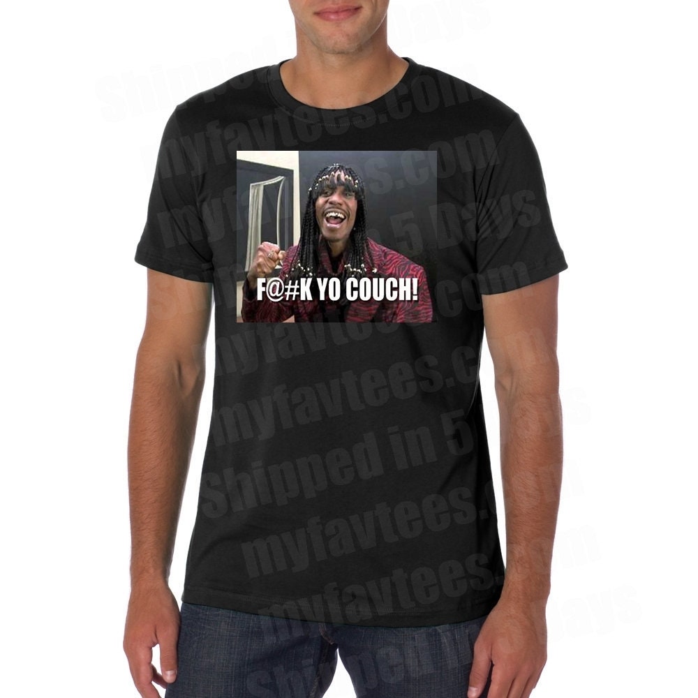 Dave Chappelle Show Rick James Yo Couch T Shirt