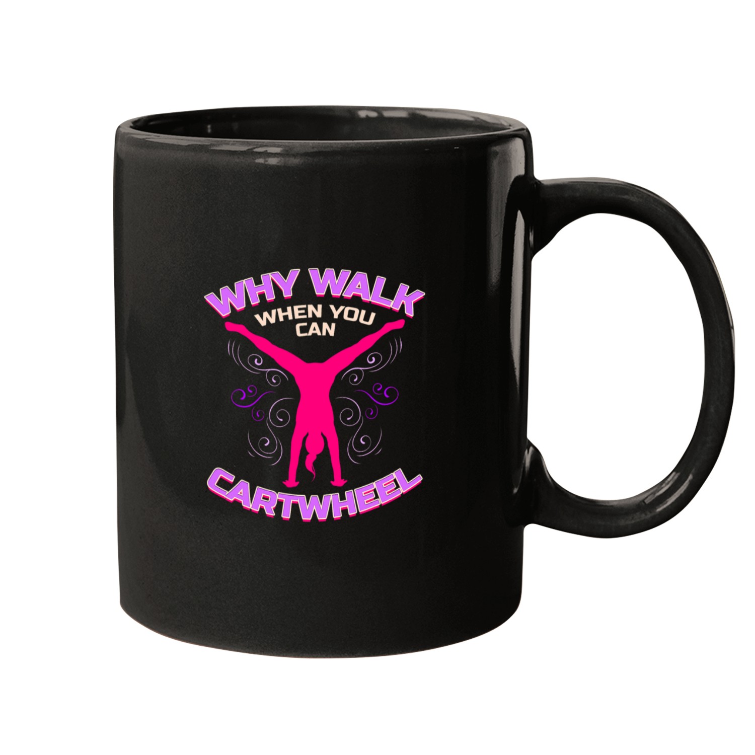 Cartwheel Gymnastics Mugs