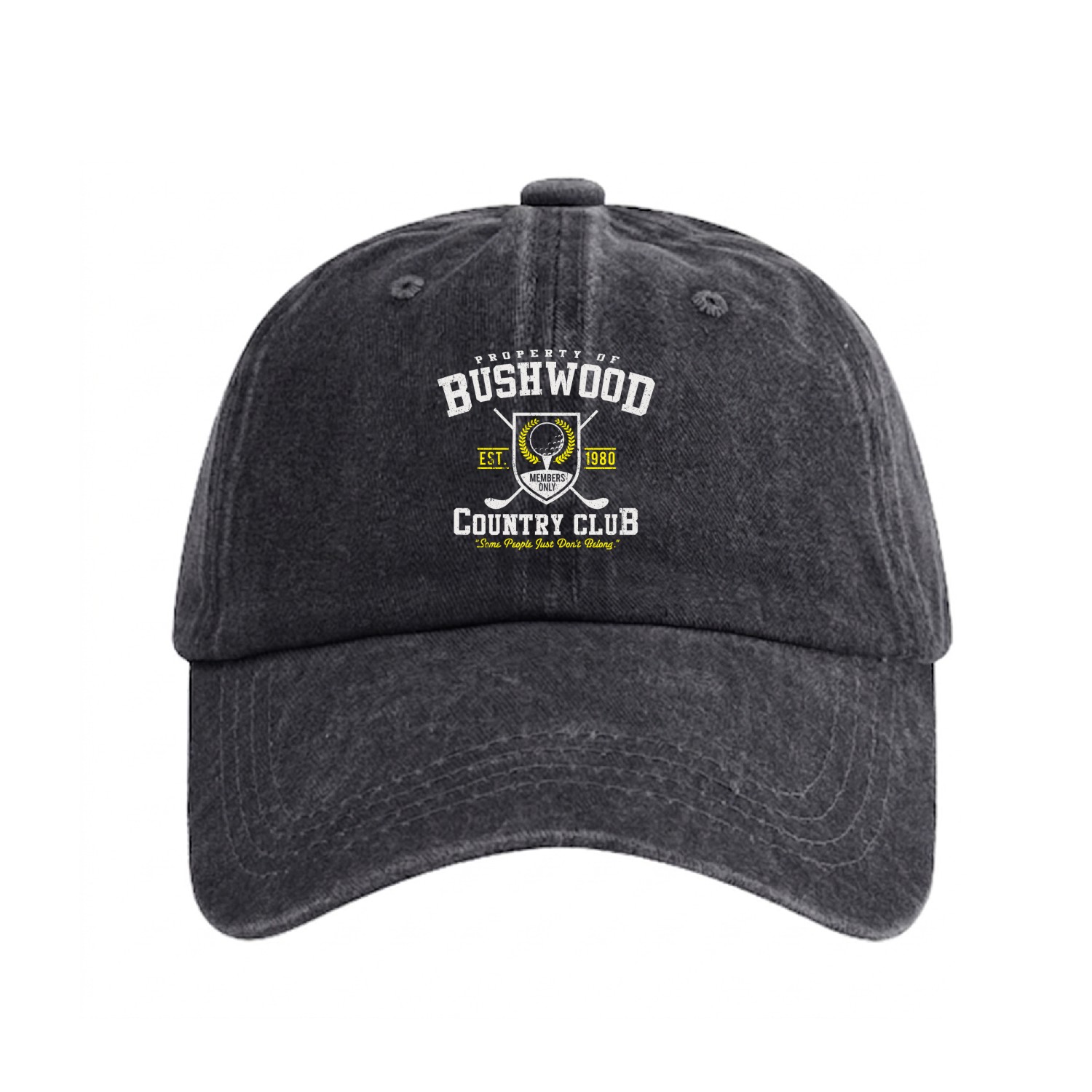Property of Bushwood Country Club 1980 Washed Denim Baseball Caps
